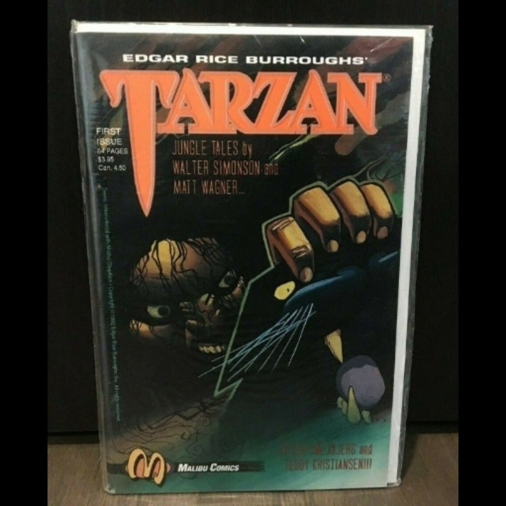Tarzan Jungle Tales #1 Comic Book Murphy Anderson Art Malibu Comics 1992